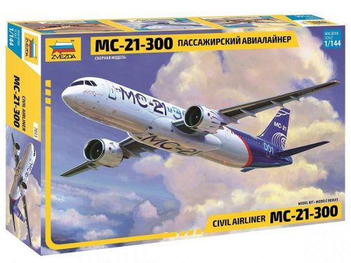 Zvezda 1:144 IRKUT MS-21 Airliner