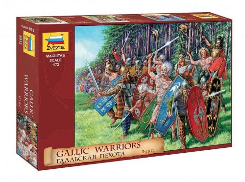1:72 Gallic Warriors II-I B.C. - 40 Figures